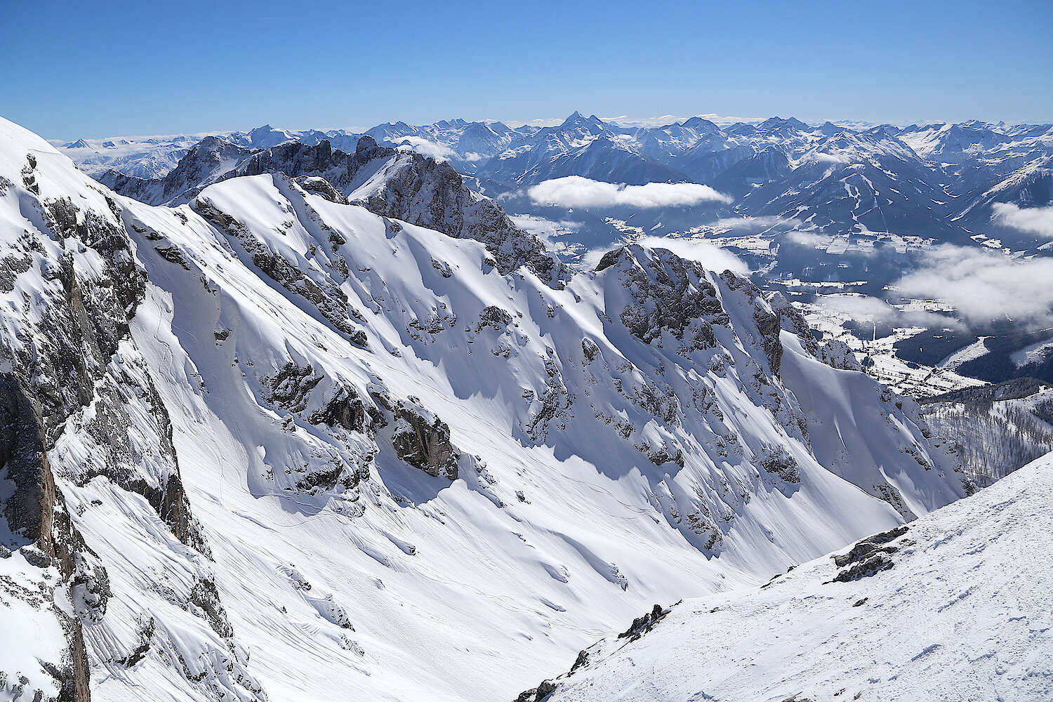 Foto Alpine Landschaft