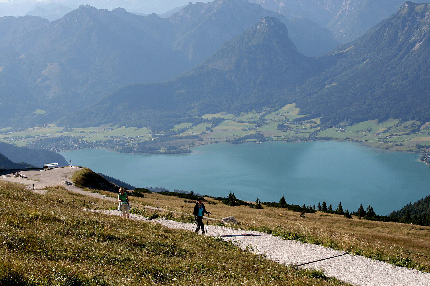 Foto Berge und Wolfgangsee