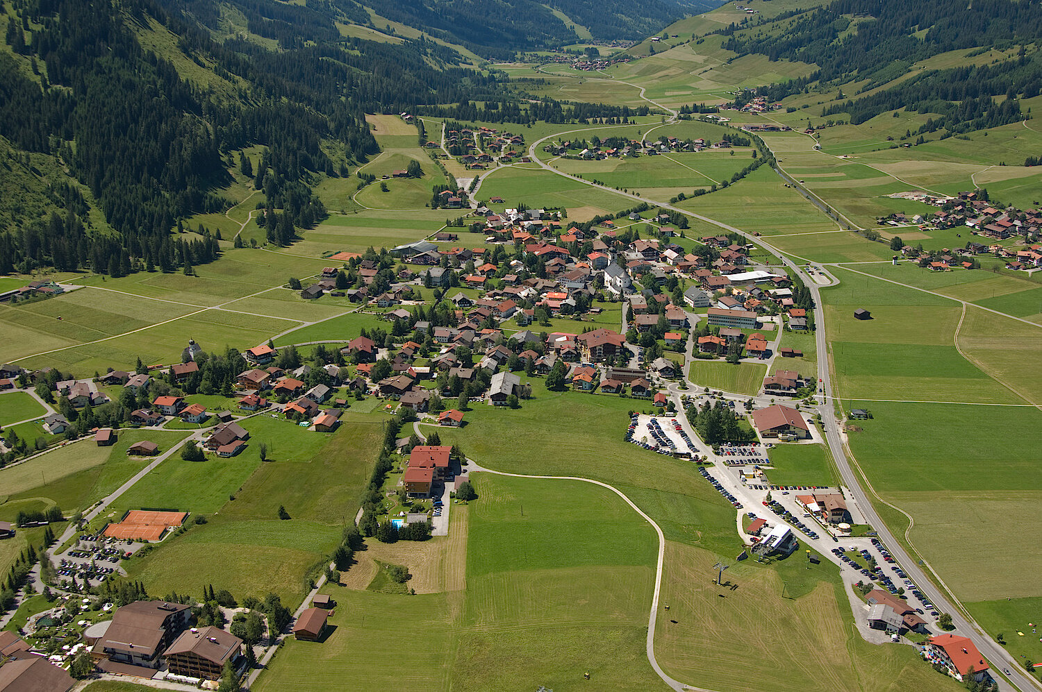 Foto Tannheimertal Luftbild