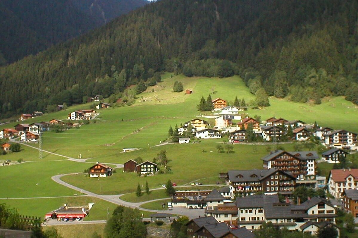 Besiedelung alpines Tal