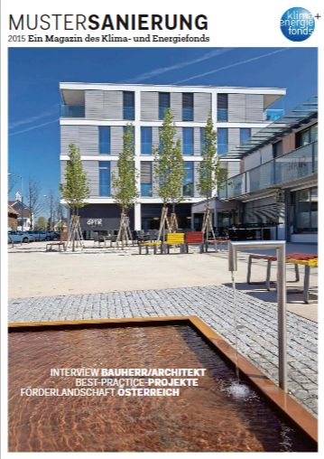 Magazin Mustersanierung, https://mustersanierung.at/ueber-mustersanierung/ Titelblatt Magazin Mustersanierung