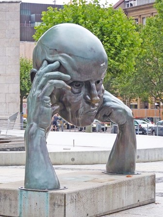 Skulptur in Stuttgart
